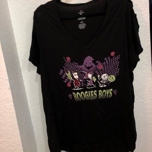 Torrid Disney Nightmare Before Christmas Ladder Sleeve Top Size 3 Boogie’s Boys